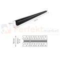 Milagro szynoprzewódmagnetyczny podtynkowy 48V 1,5m czarny ML6631 2 perfektmarket.webp