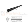 Milagro szynoprzewódmagnetyczny podtynkowy 48V 1m czarny ML9648 wymiar perfektmarket.webp