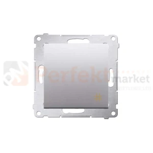 Łącznik krzyżowy Simon 54 srebrny mat metalizowany DW7.01/43