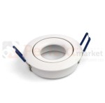 oprawa_halogenowa oprawa_ruchoma okrągła biała wpuszczana oświetlenie_led oprawa_led oświetlenie żarówki_led lampy_sufitowe halogeny_led oprawy_do_łazienki lampa_led crosti teri 1501005 perfektmarket