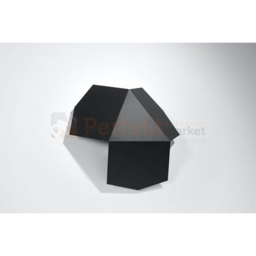 lampa_ścienna kinkiet czarna czarny nowoczesna minimalizm perfektmarket design lampa ścienna trójkątny kinkiet LED tre biały perfektmarket SL.0425 sklep_olsztyn