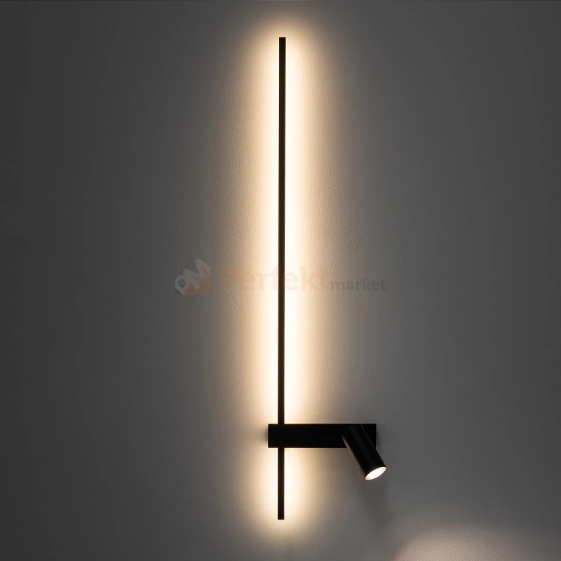 Lampa ścienna kinkiet regulowany EASY LED LEFT BLACK czarny podwójny Nowodvorski 11425 perfektmarket.webp