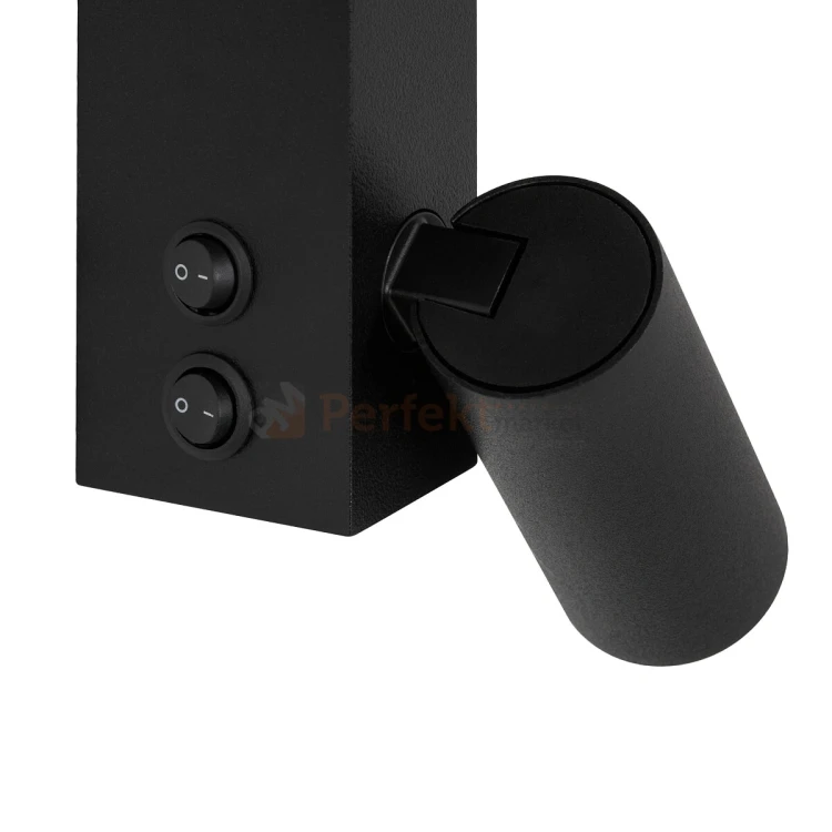 Lampa ścienna kinkiet regulowany EASY LED LEFT BLACK czarny podwójny Nowodvorski 11425 7 perfektmarket.webp
