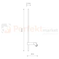 Lampa ścienna kinkiet regulowany EASY LED LEFT BLACK czarny podwójny Nowodvorski 11425 9 perfektmarket.webp