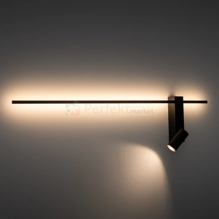 Lampa ścienna kinkiet regulowany EASY LED RIGHT BLACK czarny podwójny Nowodvorski 11426 5 perfektmarket.webp
