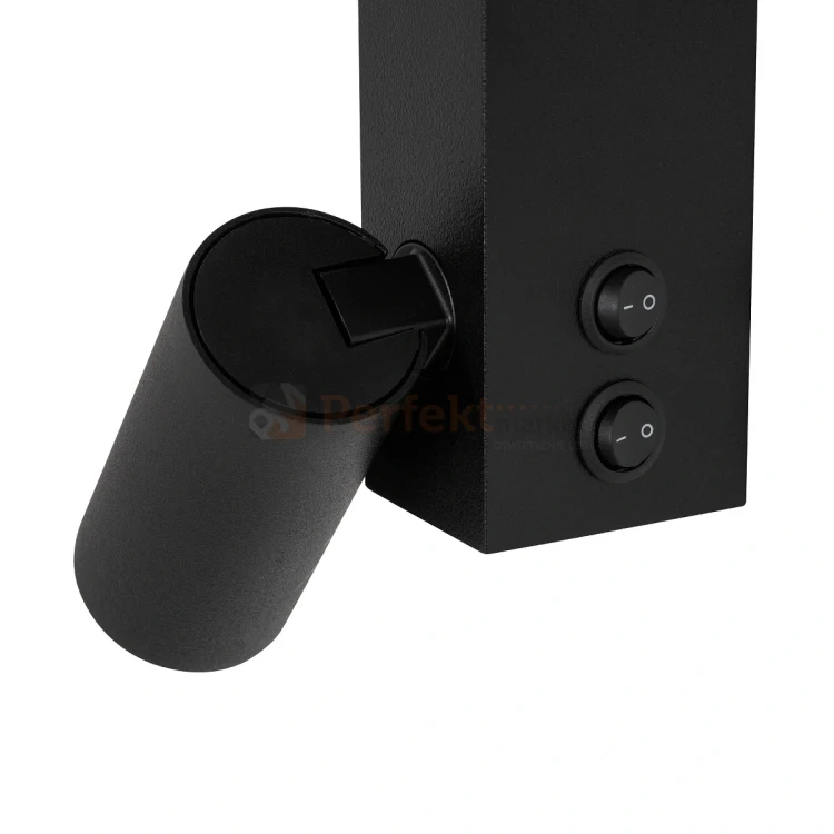 Lampa ścienna kinkiet regulowany EASY LED RIGHT BLACK czarny podwójny Nowodvorski 11426 włączniki perfektmarket.webp