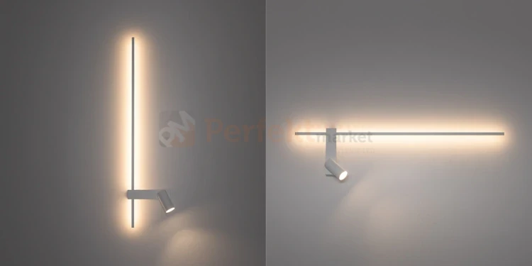 Lampa ścienna kinkiet regulowany EASY LED LEFT WHITE biały podwójny Nowodvorski 11578 montaż perfektmarket.webp