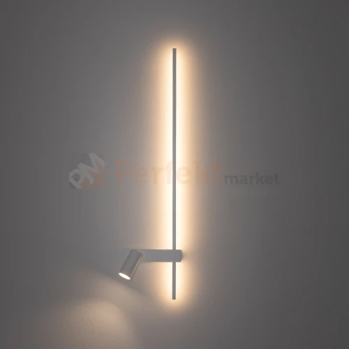 Lampa ścienna kinkiet regulowany EASY LED RIGHT WHITE biały podwójny Nowodvorski 11580 1 perfektmarket.webp