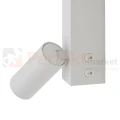 Lampa ścienna kinkiet regulowany EASY LED RIGHT WHITE biały podwójny Nowodvorski 11580 wyłącznik perfektmarket.webp