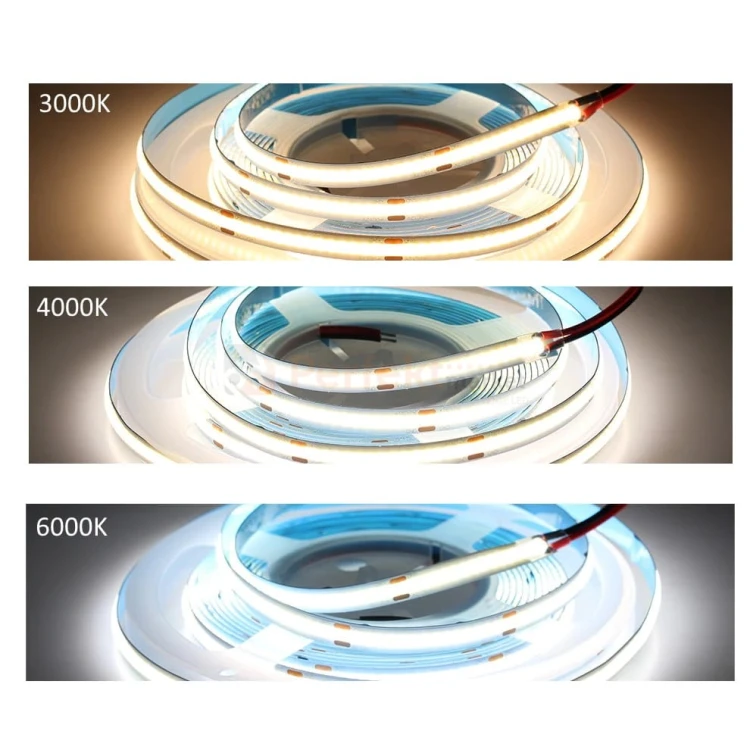 taśma led 48V cob gęsta 480led ip20 barwa światła ciepła neutralna zimna perfektmarket.webp