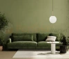 Lampa wisząca nowoczesna biała kula 25cm DEORE mosiądz Italux PND-5578-1M-BRO aranż perfektmarket.webp