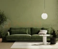 Lampa wisząca nowoczesna biała kula 25cm DEORE mosiądz Italux PND-5578-1M-BRO aranż perfektmarket.webp