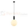 Lampa wisząca ALDEVA kula 30 cm szklana PND-02340-1L-BK Italux perfektmarket.webp