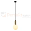 Lampa wisząca ALDEVA mosiądz kula 20 cm szklana PND-02340-1M-BRO Italux 1 perfektmarket.webp