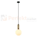 Lampa wisząca ALDEVA mosiądz kula 20 cm szklana PND-02340-1M-BRO Italux 1 perfektmarket.webp