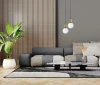 Lampa wisząca ALDEVA mosiądz kula 20 cm szklana PND-02340-1M-BRO Italux aranż perfektmarket.webp