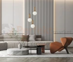 Lampa wisząca ALDEVA szklane kule czarna mosiądz PND-02340-3S-BRO Italux aranż perfektmarket.webp