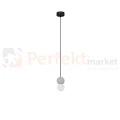 Lampa wisząca LE44660 IBAGUE szklana kula beton surowy G9 Luces Exclusivas Nova Luce ZERO 9577018 wymiary perfektmarket.webp