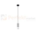 Lampa wisząca LE44663 IBAGUE szklana kula beton surowy G9 Luces Exclusivas Nova Luce ZERO 9577021 1 perfektmarket.webp
