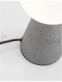 Lampa stołowa IBAGUE biała kula beton LE42064 Luces Exclusivas Nova Luce ZERO 9577010 5 perfektmarket.webp