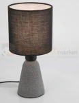 Lampa stołowa IBAGUE betonowa czarny klosz LE42967  Luces Exclusivas Nova Luce ZERO 9577161 1 perfektmarket.webp