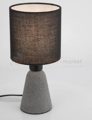 Lampa stołowa IBAGUE betonowa czarny klosz LE42967  Luces Exclusivas Nova Luce ZERO 9577161 1 perfektmarket.webp