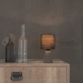 Lampa stołowa IBAGUE betonowa czarny klosz LE42967  Luces Exclusivas Nova Luce ZERO 9577161 aranż perfektmarket.webp