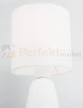 Lampa stołowa IBAGUE betonowa biały klosz LE42968 Luces Exclusivas 1 perfektmarket.webp