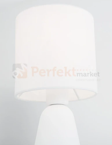Lampa stołowa IBAGUE betonowa biały klosz LE42968 Luces Exclusivas 1 perfektmarket.webp