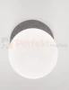Lampa ścienna kinkiet betonowy IBAGUE szklana kula LE42060 Luces Exclusivas Nova Luce Zero 9577012 1 perfektmarket.webp