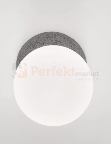 Lampa ścienna kinkiet betonowy IBAGUE szklana kula LE42060 Luces Exclusivas Nova Luce Zero 9577012 1 perfektmarket.webp