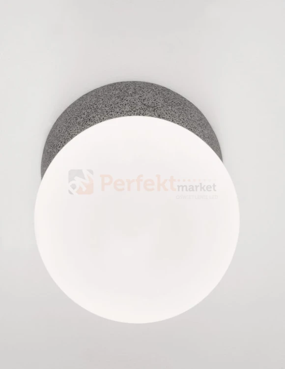 Lampa ścienna kinkiet betonowy IBAGUE szklana kula LE42060 Luces Exclusivas Nova Luce Zero 9577012 1 perfektmarket.webp