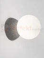 Lampa ścienna kinkiet betonowy IBAGUE szklana kula LE42060 Luces Exclusivas Nova Luce Zero 9577012 2 perfektmarket.webp