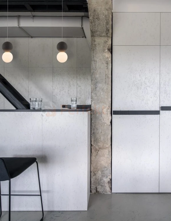 Lampa wisząca LE44662 IBAGUE szklana kula surowy beton 10cm G9 Luces Exclusivas Nova LUCE ZERO 9704191 aranż perfektmarket.webp