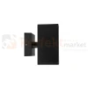 Kinkiet ścienny zewnętrzny elewacyjny MORRIS 2xGU10 czarny 2 perfektmarket.webp