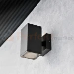 Kinkiet ścienny zewnętrzny elewacyjny MORRIS 2xGU10 czarny 4 perfektmarket.webp