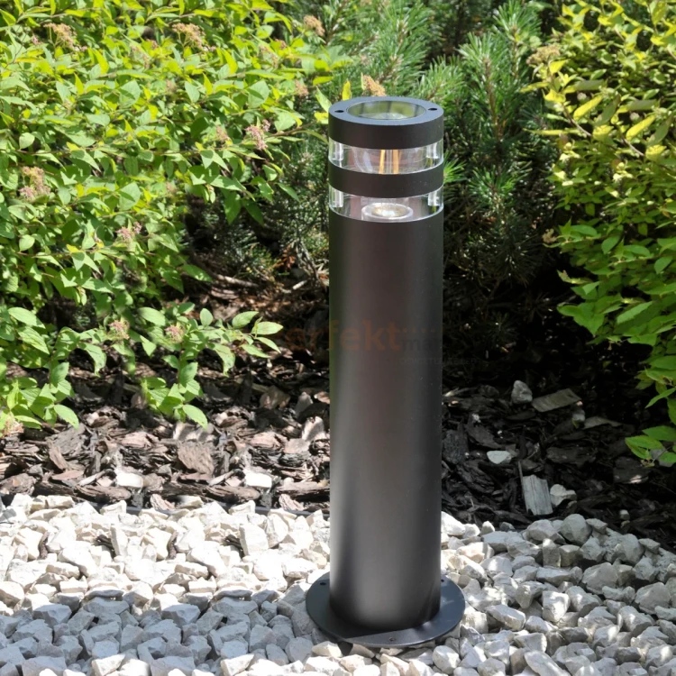 Lampa stojąca ogrodowa czarna TUBA RINO 1xE27czarna goldlux 2 perfektmarket.webp
