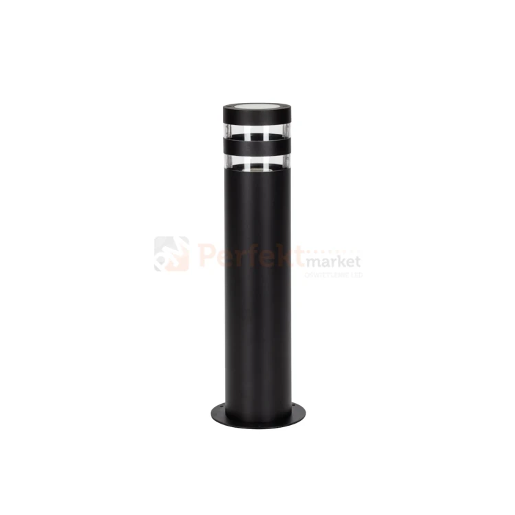 Lampa stojąca ogrodowa czarna TUBA RINO 1xE27czarna goldlux perfektmarket.webp