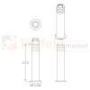 Lampa stojąca ogrodowa czarna TUBA RINO 1xE27czarna goldlux wymiary perfektmarket.webp