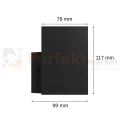Kinkiet ścienny zewnętrzny elewacyjny TORRE CCT kwadratowy 9W IP54 wymiary perfektmarket.webp