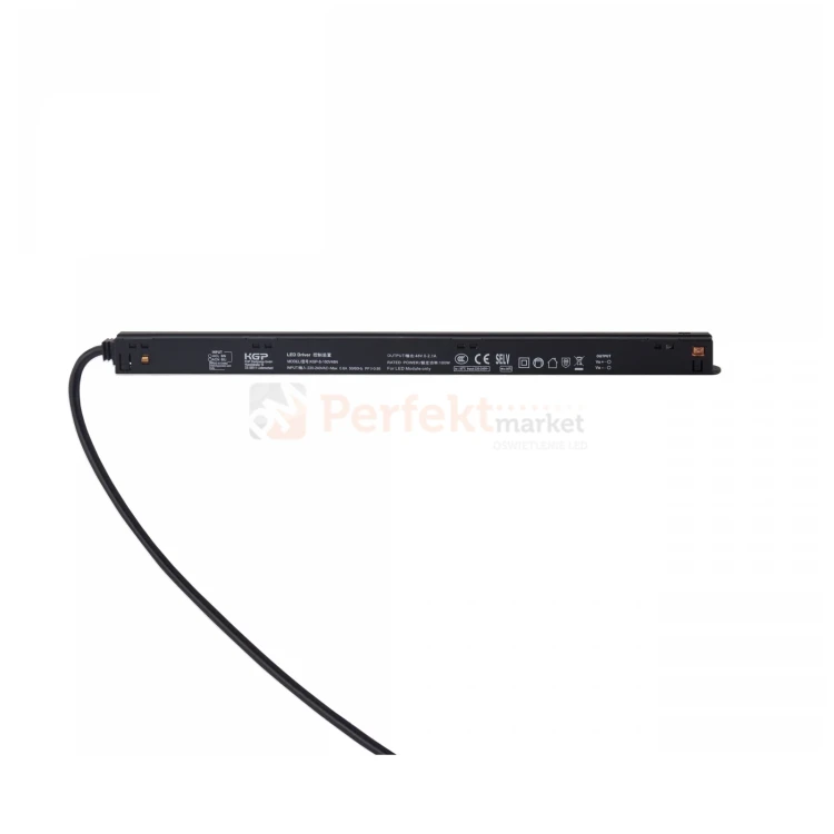 zasilacz do szyny magnetycznej 48V SLIM spectrumLED 100W czarny perfektmarket.webp