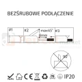 zasilacz instalacyjny slim pro mały rozmiar 24v 60W szybkozłącza perfektmarket 6.webp