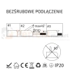 zasilacz instalacyjny slim pro mały rozmiar 24v 300W szybkozłącza perfektmarket 6.webp