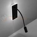 kinkiet ścienny regulowany z wyłącznikiem BASE z ładowarką USB ML63500 _1.webp