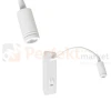 Lampka nocna regulowana z wyłącznikiem BASE 8W+2W biała ML6349 perfektmarket.webp
