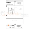 Kinkiet LED PRADO 11W 60cm 3000K instrukcja perfektmarket.webp