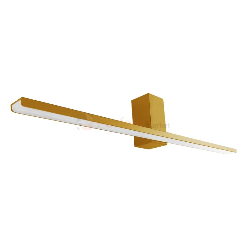 Kinkiet LED złoty IP44 ARTEMIS ML1022 13.8W 60cm 4000K aranżacja wymiary perfektmarket.webp