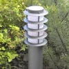 Lampa ogrodowa Serena 100 cm szara E27 tuba + rastry Polux 315137 1 perfektmarket.webp