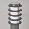 Lampa ogrodowa Serena 100 cm szara E27 tuba + rastry Polux 315137 2 perfektmarket.webp