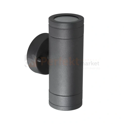 Oprawa elewacyjna kinkiet Olimp 2XGU10 góra dół czarny perfektmarket olsztyn.webp